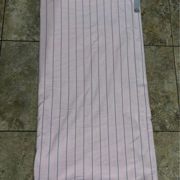 Lululemon Vinyasa Scarf *Rulu Slalom Stripe Pretty Pink - Picture 1 of 3